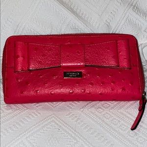 Authentic Kate Spade Ostrich Leather Wallet